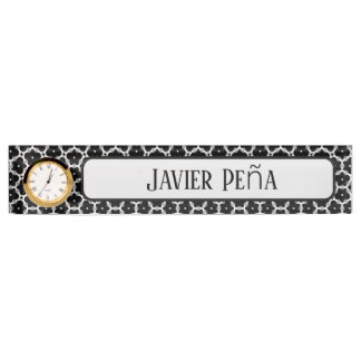 Gothic Garden Desk Nameplate