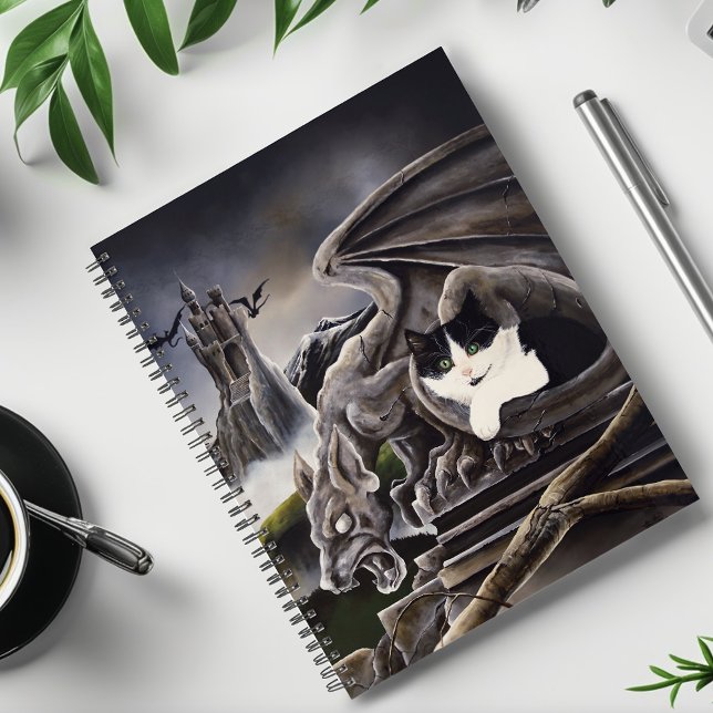 Gothic Gargoyle Cat Dark Fantasy Castle Planner (Creator Uploaded)