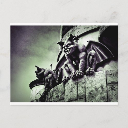 Gothic Gargoyles Postcard