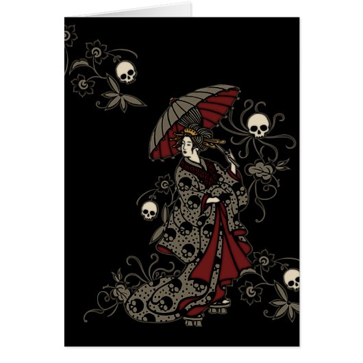 Gothic Geisha Cards (Front)
