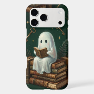 Gothic Ghost Dark Academia Book Lover iPhone 17 Pro Max Case