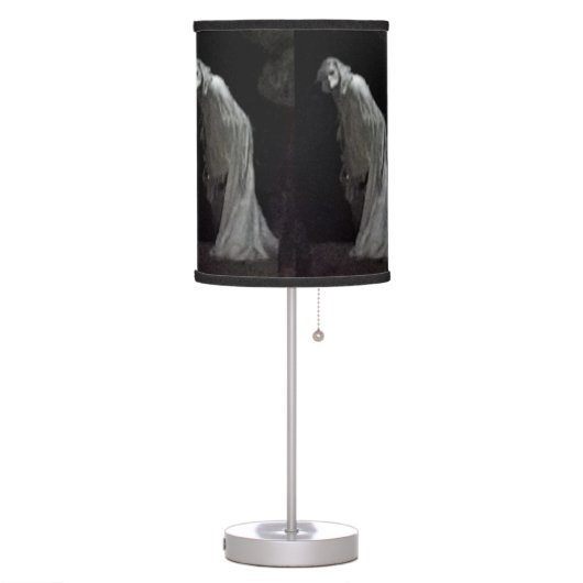 Gothic ghost table lamp (Left)