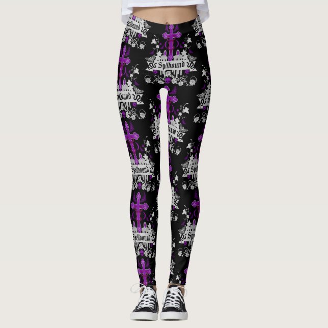 Gothic Gifts For Him And Her Leggings (Front)
