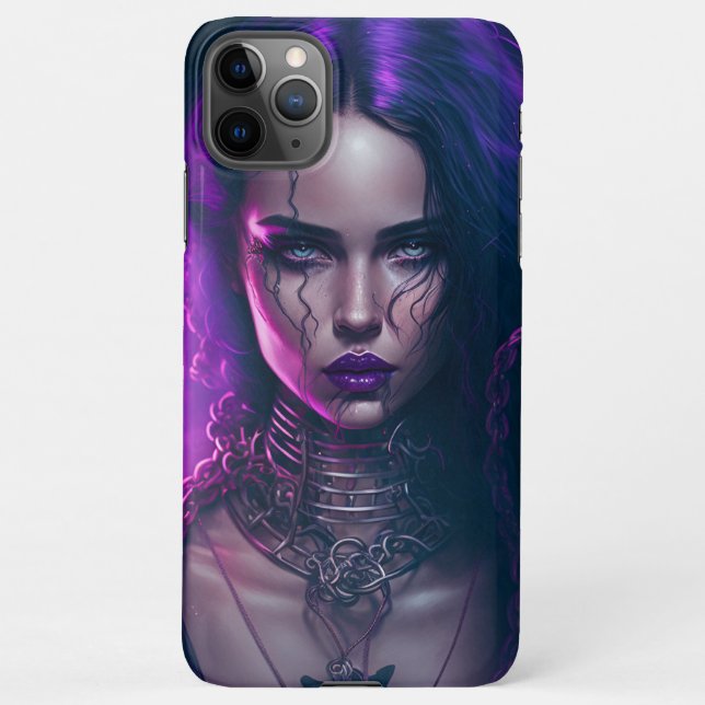 Gothic Girl  iPhone Case (Back)