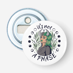 Gothic Girl Quote Art Bottle Opener