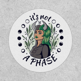 Gothic Girl Quote Art Patch