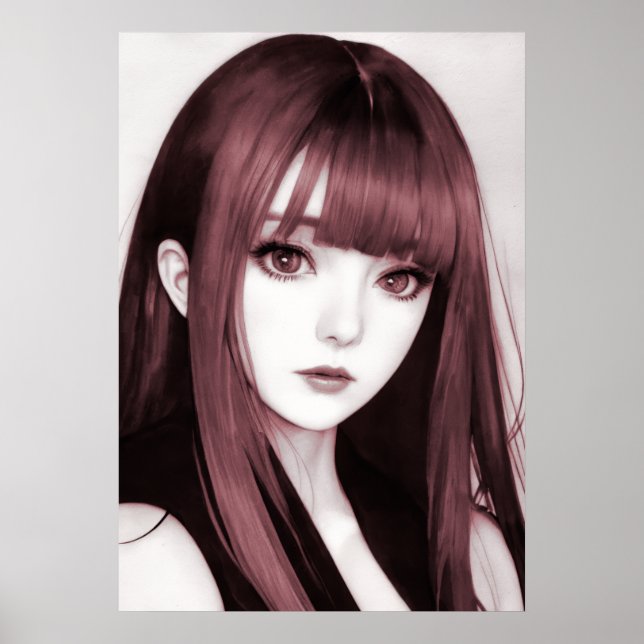 Gothic Girls #008: Ethereal Beauty Poster (Front)