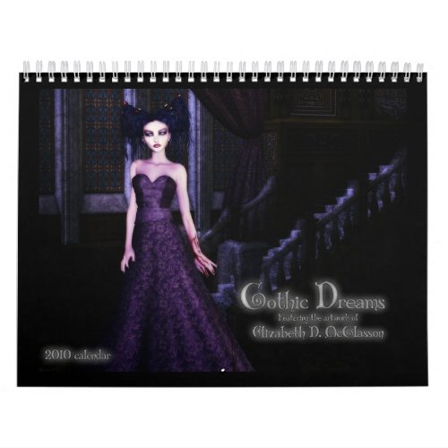 Gothic Girls 2010 Calendar
