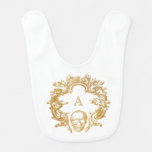 Gothic Glam   Bib   White