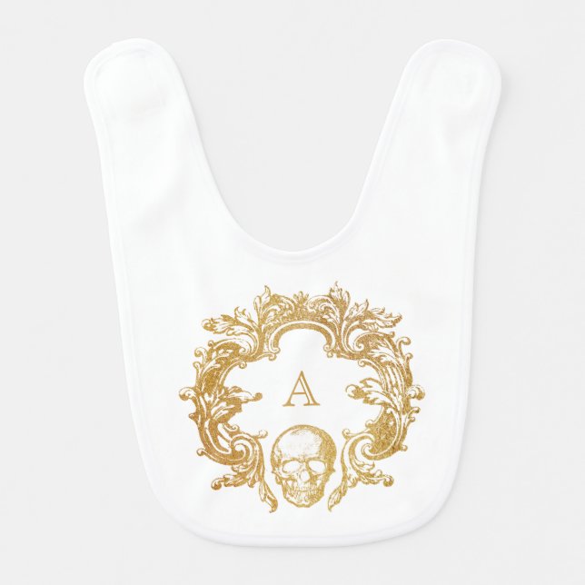 Gothic Glam | Bib | White (Front)
