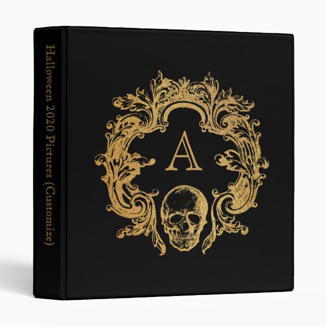 Gothic Glam | Binder | Black (Front/Spine)