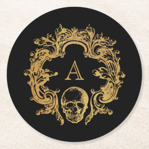 Gothic Glam Coasters Black
