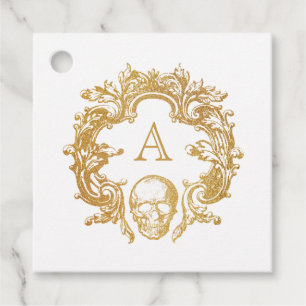 Gothic Glam   Favor/Gift Tags   White