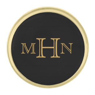 Gothic Glam Lapel Pin Gold