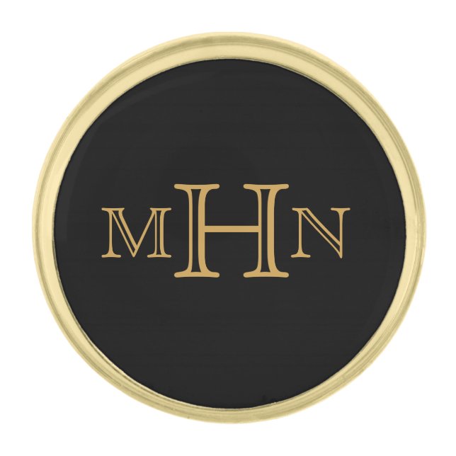Gothic Glam | Lapel Pin | Gold (Front)