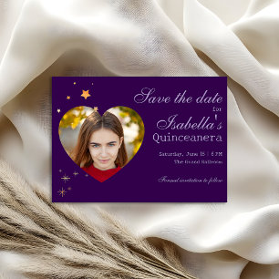 Gothic Glam Quince photo heart Foil