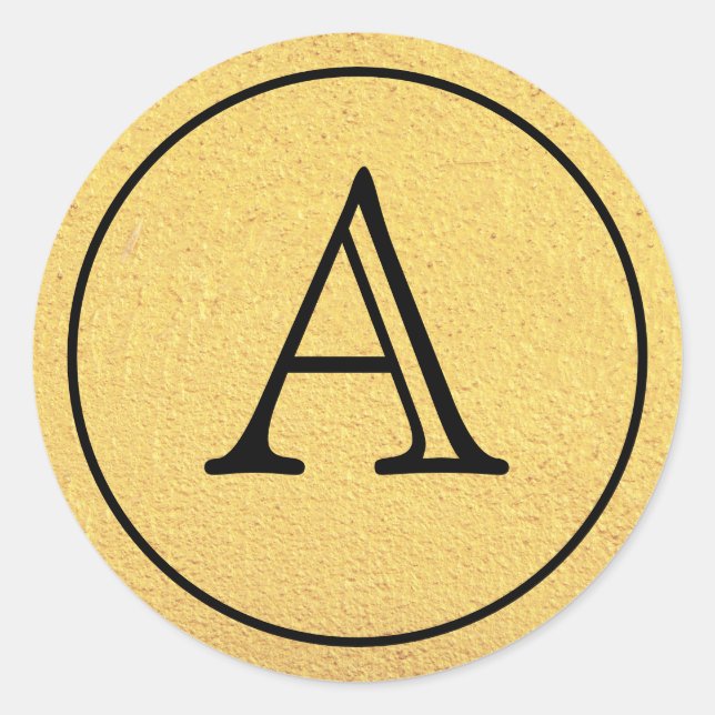 Gothic Glam | Sticker | Gold (Front)