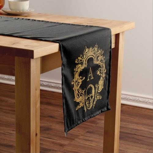 Gothic Glam  Table Runner  Black