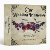 Rustic Barn Wood Wedding Scrapbook Album 3 Ring Binder