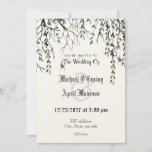 Gothic Goth Dark Web Wedding Invitation at Zazzle