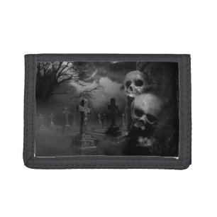 Gothic Graveyard - The Graveyard Shift Tri-fold Wallet