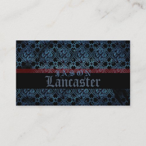 Gothic Grunge Medieval Business Card Template