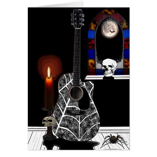 Gothic Guitar Cards (Front)
