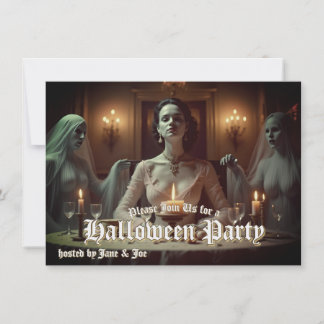 Gothic Halloween Banquet in Candlelight