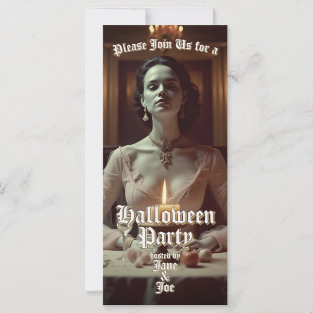 Gothic Halloween Banquet in Candlelight (Front)