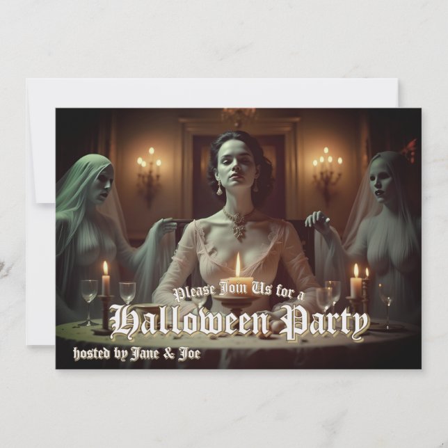 Gothic Halloween Banquet in Candlelight (Front)