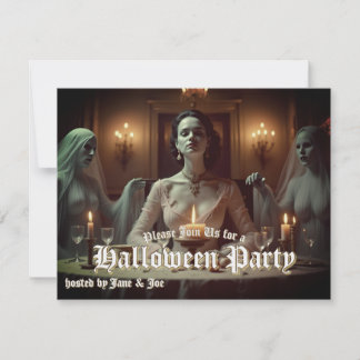Gothic Halloween Banquet in Candlelight