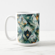 Gothic Halloween Castle Pattern
