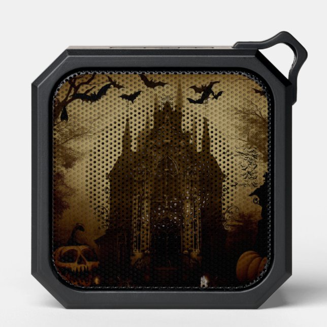 Gothic/Halloween/fall/pumpkin  Bluetooth Speaker (Front)