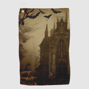 Gothic/Halloween/fall/pumpkin  Golf Towel