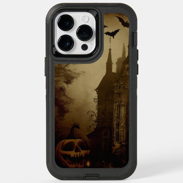 Gothic/Halloween/fall/pumpkin  Otterbox iPhone Case (Back)