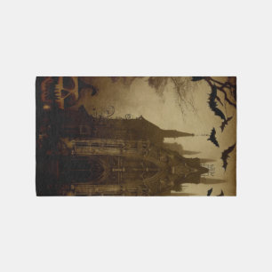 Gothic/Halloween/fall/pumpkin  Outdoor Rug