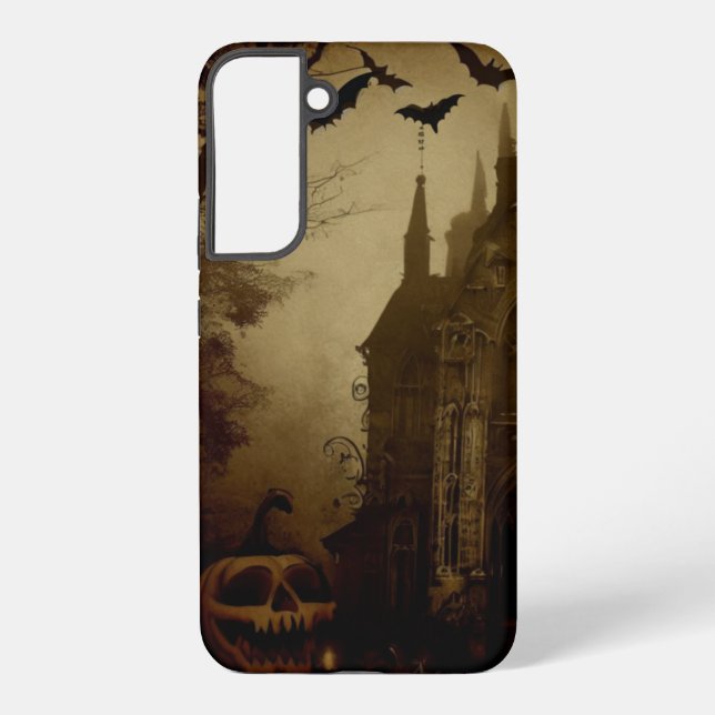 Gothic/Halloween/fall/pumpkin  Samsung Galaxy Case (Back)