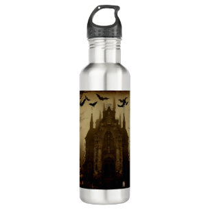 Gothic/Halloween/fall/pumpkin  Stainless Steel Water Bottle