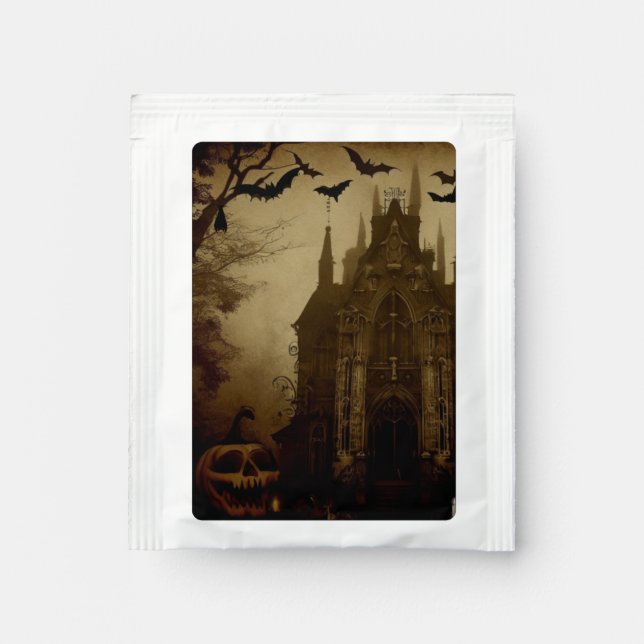 Gothic/Halloween/fall/pumpkin  Tea Bag Drink Mix (Front)