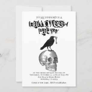 Gothic Halloween Invitation