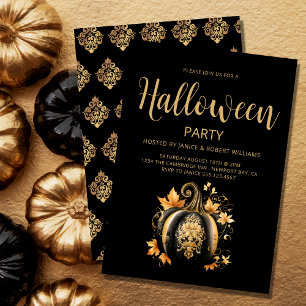 Gothic Halloween Party Invitation