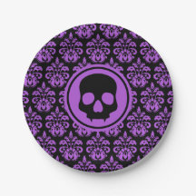 Gothic Halloween skull chic party