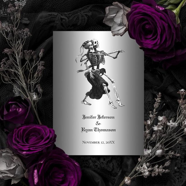 Gothic halloween wedding Invitation (Creator Uploaded)