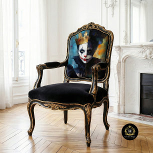 Gothic Harlequin Queen Furniture Decoupage Tissue Paper