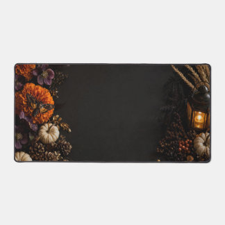 Gothic Harvest Moon - Golden Ember Edition Desk Mat