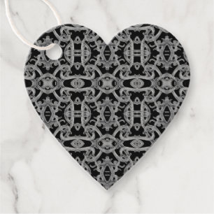 GOTHIC Heart Gift Tags