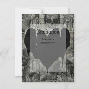 Gothic Heart Invitation
