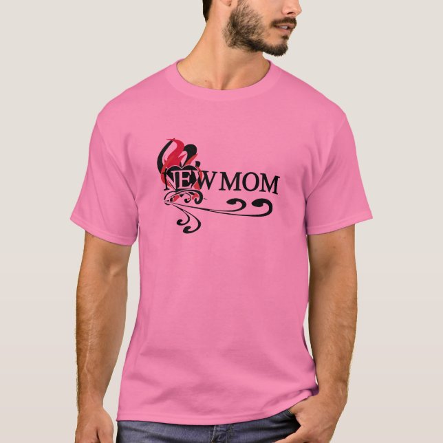 Gothic Heart New Mom Tshirts and Gifts (Front)