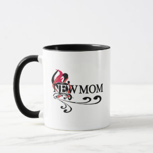 Gothic Heart New Mom Tshirts and Gifts Mug