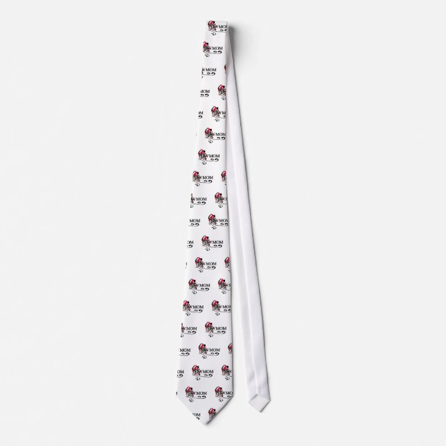 Gothic Heart New Mom Tshirts and Gifts Neck Tie (Front)
